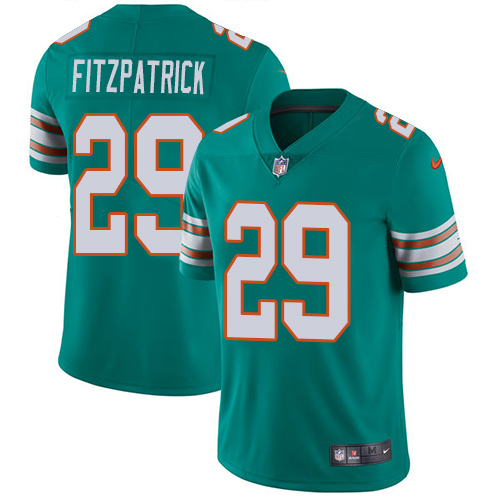 Nike Miami Dolphins #29 Minkah Fitzpatrick Aqua Green Alternate Youth Stitched NFL Vapor Untouchable Limited Jersey->youth nfl jersey->Youth Jersey